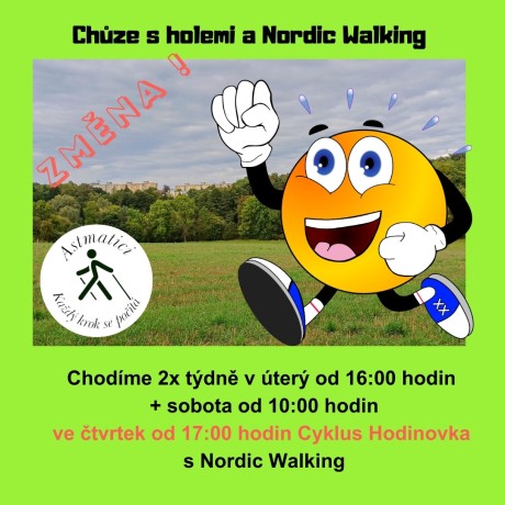 Chůze s holemi a Nordic Walking